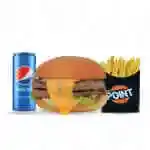 Double Pattie  Combo