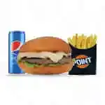 Mushroom Burger Combo
