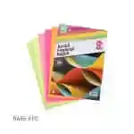 Red Apple Color A4 Copy Paper with 6 Colors 100 Sheets