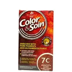 Color&soin permanent hair dye color 7C( terracotta blond)