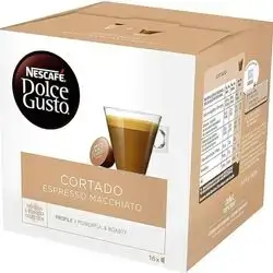 Dolce gusto cortado
