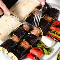 Eggplant Kebab, 1 Shish