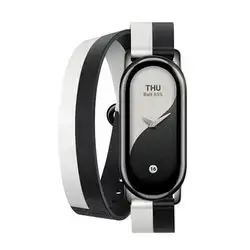 Xiaomi Smart Band 8 Double Wrap Strap B&W