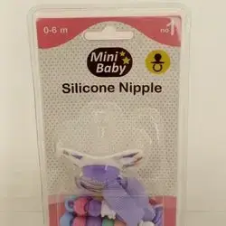 Mini Baby silicone nipple no1 ( 0_6)m