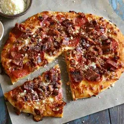 Simple Local Meat Small Pizza