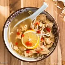 Lemon Chicken Ginger Soup