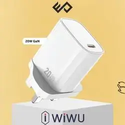 WiWU 20W Essen GaN Fast Charger UK - White