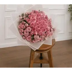 Pink Rose Bouquet