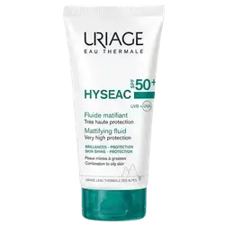 HYSEAC Mattifying Fluid SPF50+ Very High Protection Moisturizes 50ml _ URIAGE