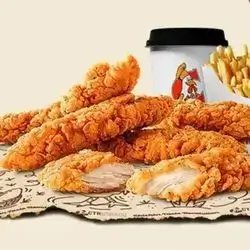 Half a Zinger Meal With Fries