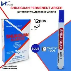 SHUAIGUAN Permanent Marker Blue