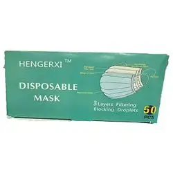 3-Layer Disposable Mask Blue 50 Pieces