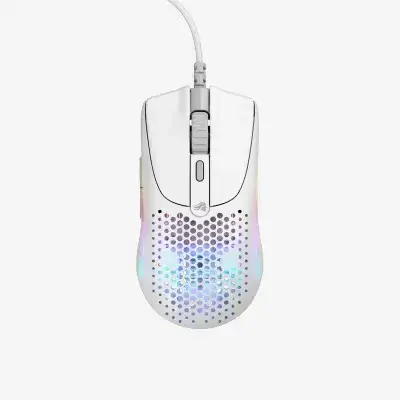 Glorious Model O2 Mini Wired Gaming Mouse – White