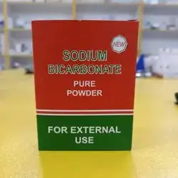 Sodium bicarbonate powder (for external use )