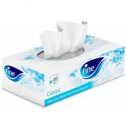 Fine Classic Facial Tissues 2ply 150 Sheets