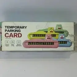 TEMPORARY PARKING CARD