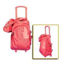 school backbags with wheels and large size