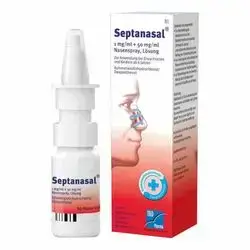 Septanasal (xylometazoline 1mg/dexpanthenol 50mg )nasal spray (TAD)