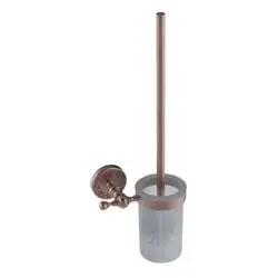 Hurrem Vintage Copper Toilet Brush Wall Mounted