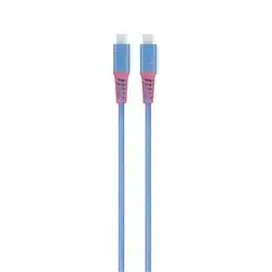 Goui Cable Flex Type-C to Type-C 60W - Blue - 1.5m