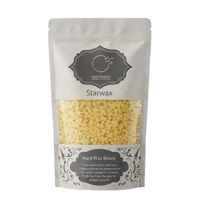 Starwax Hard Wax Beans Yellow 450gr _ STAR COSMETICS