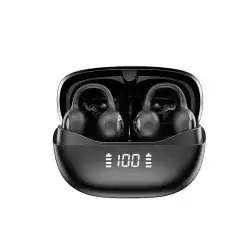 WiWU Ai302 Multilingual Real-time Translation Open-Ear Wireless Earbuds Black