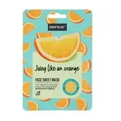 SENCE Facial Sheet Mask juicy like an Orange 20ml