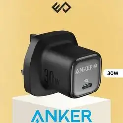 Anker Zolo 30W Compact USB C GaN Charger - Black