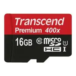 Transcend Premium 16GB MicroSD Card