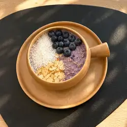 Oats Organic, Greek yogurt, Mix berries, coconut, chia seeds, Calories 442, Pro 19.8, Carb 46, Fat 28