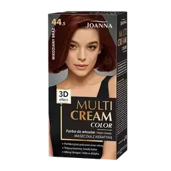 Multi Cream Permanent Intensive Hair Color Dye Care 44.5 COPPER BROWN _ JOANNA