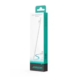 JOYROOM JR-K12 Pro Active Dual-Mode Stylus Pen (Including 2 Spare Nibs) White ( Work with Apple and Android )