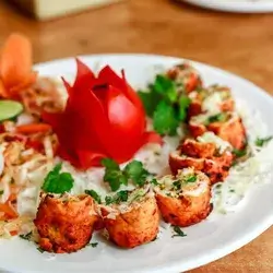 Chicken Rojali Kebab