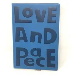 love and peace Note Notebook