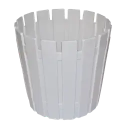 Akasya Flower Pot 27 White