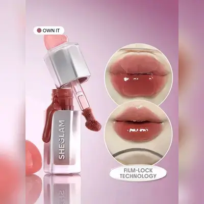 SHEGLAM Glass Lock Air Gloss-Own it