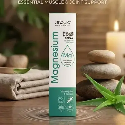 Anovia Magnesium Muscle & Joint Spray infused with aloe vera