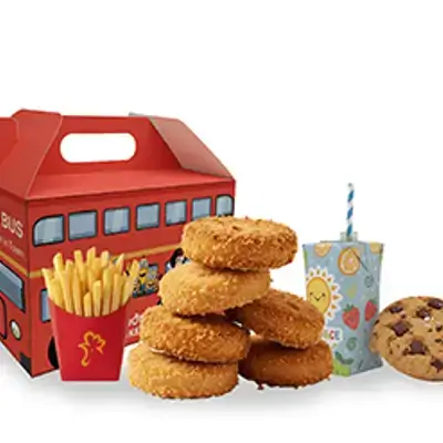 Kids Nugget Meal (6Pcs)