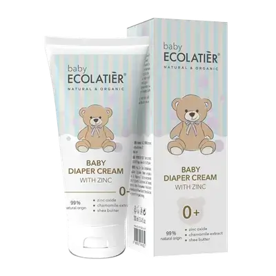 Baby Diaper Cream 0+ with Zinc 100ml _ ECOLATIER