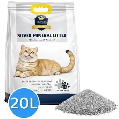Mineral Cat Litter Unscented 20L