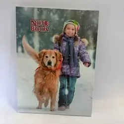 Large Embossed Cover Notebook