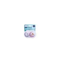 Philips Avent Ultra Air Orthodontic Silicone Pacifiers 0-6 M