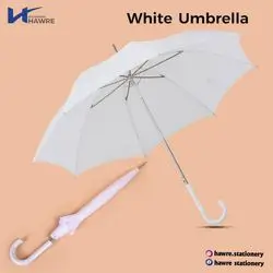 big umbrella white