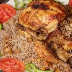 Half Stuffed Chicken