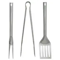 3-Piece Steel Grill Set