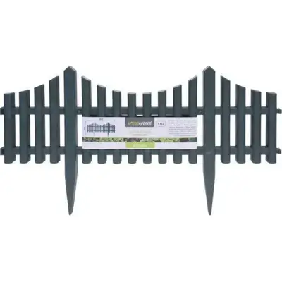 Garden Fence Green 4Pcs