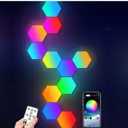 modular Hexagon Gaming Lights LED