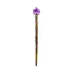 Crystal Wand Flower Purple 27cm