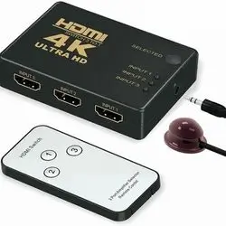 HDTV Switch HDMI Switcher 3 Port 4K x 2K Ultra HD