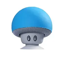 Silver Crest Enceinte Bluetooth Champignon Blue